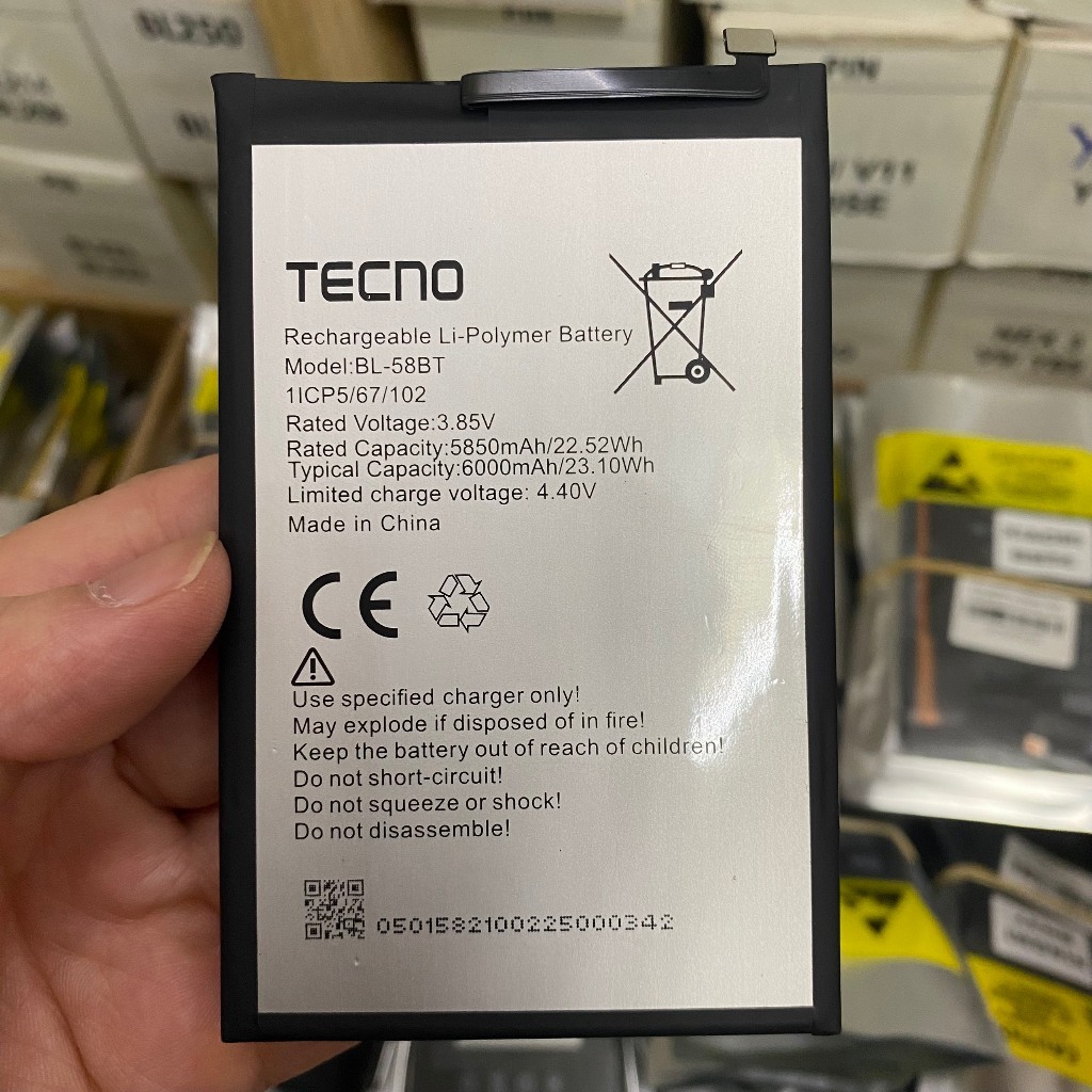Pin Tecno Kd7 (Bl-49Ft) zin mới 100%