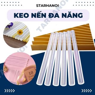 Keo nến silicon nhiệt trong suốt dùng cho súng bắn keo loại nhỏ siêu dính