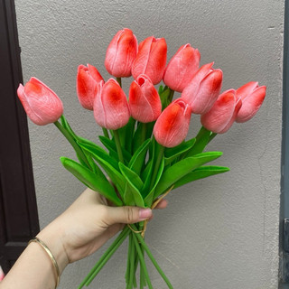 Hoa TuyLip Giả Chất Liệu PU