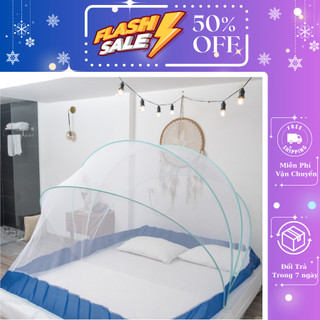 Màn Bán Nguyệt Xếp Gọn Kinh Bắc Sang Trọng Tiện Lợi Đỉnh 1m35 