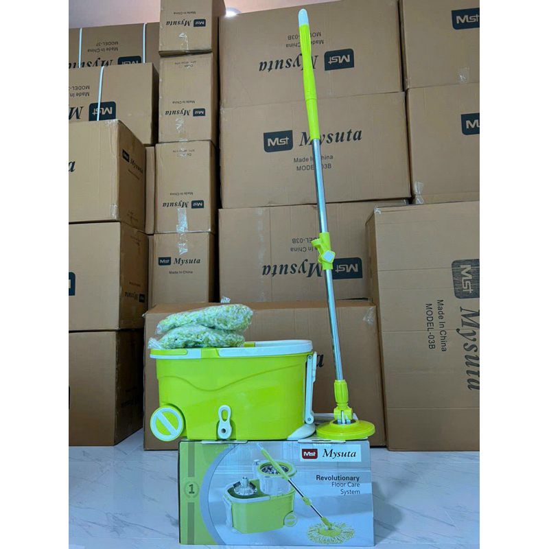 Chổi lau 360 Mysuta cao cấp nhập khẩu Đài Loan