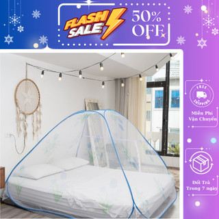 Màn Chụp Tự Bung Đỉnh Nhọn Kinh Bắc - Mùng chụp gấp gọn Tiện Lợi ( Đủ Size)