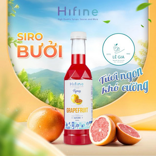 Syrup bưởi hồng Hifine chai 750ml