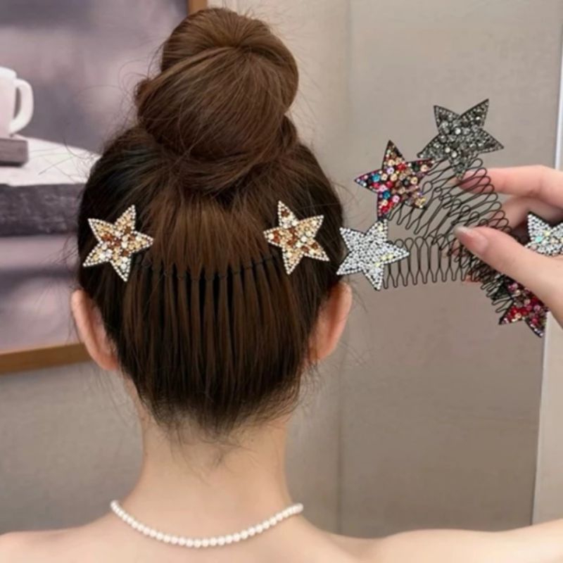 Kẹp tóc con đính đá lấp lánh siêu xinh