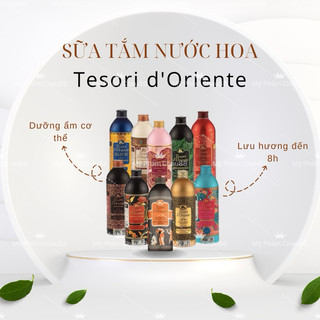 (HÀNG CÔNG TY CHUẨN Ý) Sữa tắm lưu hương hương nước hoa Tesori D' Oriente 500ml