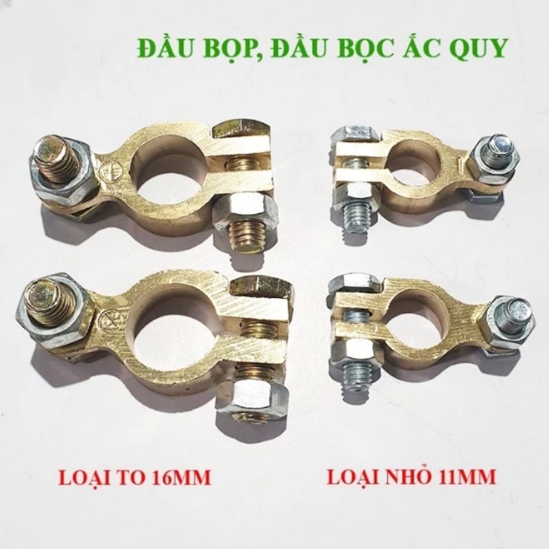 CỌC BÌNH ẮC QUY THAU 100%