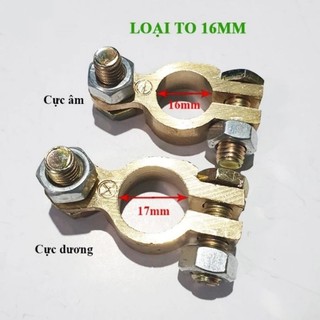 CỌC BÌNH ẮC QUY THAU 100%