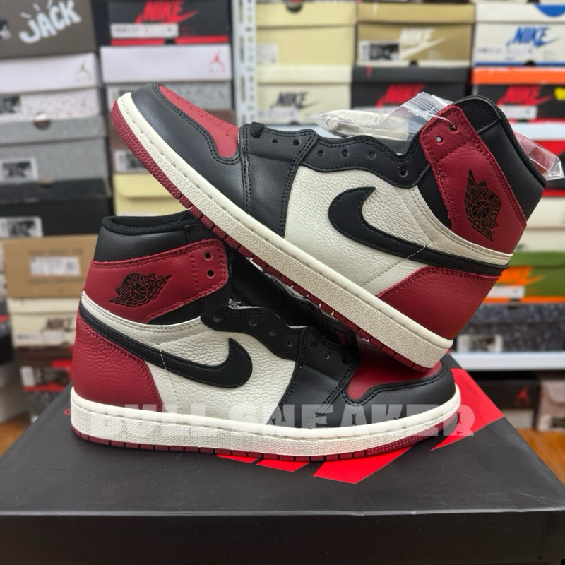 Giày Jordan 1 high bred toe high quality