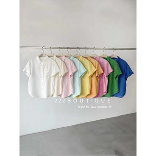 Áo sơ mi ngắn tay linen simnice 5589