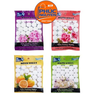 Bộ 4 gói long não thơm đuổi côn trùng 120g (nhiều mùi hương)