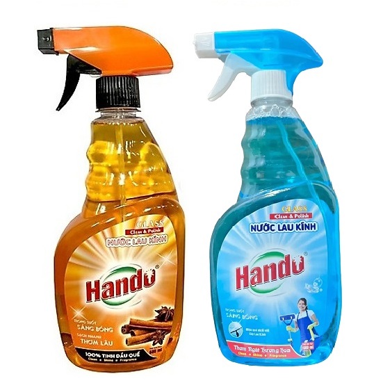 Nước lau kính siêu sạch Hando 600ml