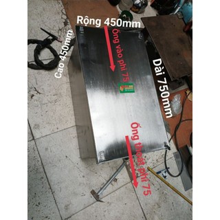 Bể lọc mỡ, tách mỡ, bẫy mỡ 150 lít, inox 304. công ty tnhh gia công cơ khí bình minh