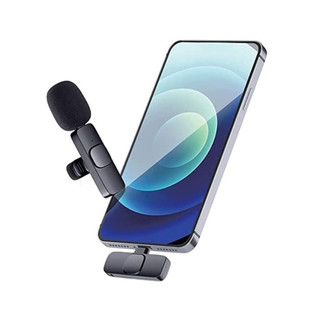 Bộ micro thu âm không dây k8 khử tiếng ồn để livestream ghi âm quay video hoco.