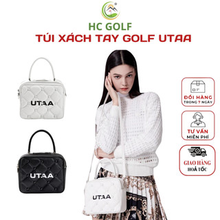 Túi xách đeo vai golf UTAA Hàn Quốc Dây đeo có thể tháo rời chất liệu bền bỉ thời trang và tiện dụng - HC GOLF