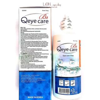 Nước ngâm kính áp tròng dung dịch ngâm lens chai 360ml