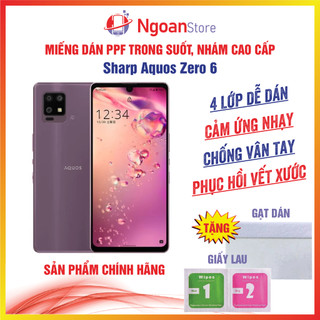 Miếng dán PPF Sharp Aquos Zero 6 chống vân tay phục hồi vết xước - Ngoan Store