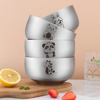 SET Bát Thìa Inox Cao Cấp Chống Nóng Cho Bé