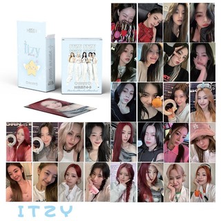 Set 55 photo card unoff hologram itzy dễ thương 2024