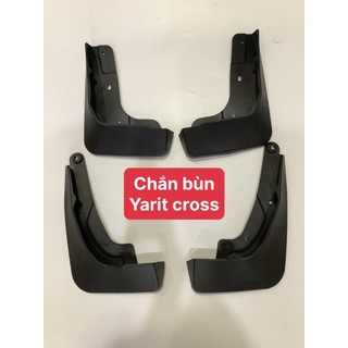Bộ 4 chắn bùn xe ô tô Yaris Cross 2023 2024 chất liệu nhựa dẻo, lắp đặt dễ dàng