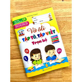 Vở tập tô, tập viết trọn bộ