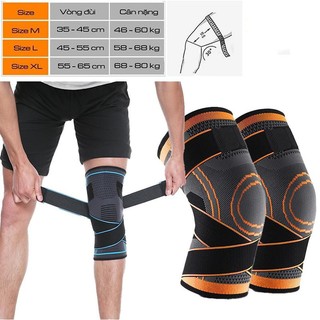Băng đầu gối có dây - Băng Bảo Vệ Đầu Gối Tập GYM Cao Cấp ( 1 chiếc )