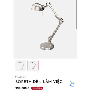 ĐÈN BÀN BORETH CAO CẤP