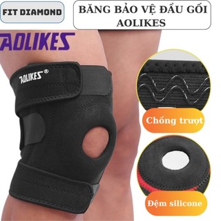 Băng Bảo Vệ Đầu Gối Tránh Chấn Thương - Băng Bảo Vệ Đầu Gối Đơn AOLIKES 7618