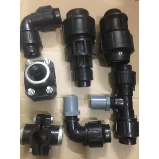 Góc hdpe 25 nối 25-tê 25 : hdpegóc +tê +măng xông 25