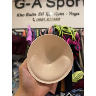 Set 2 Miếng Đệm Mút Độn Ngực Hình Tròn Siêu Đẩy ti,Xốp Lót Áo Bra Nâng Ngực Tạo Khe