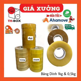 Băng dính 1kg lõi mỏng đóng hàng, Siêu dai dính