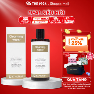 Nước tẩy trang KyungLab Cleansing Water 300ml dịu nhẹ sạch sâu và duy trì độ ẩm tốt trên da
