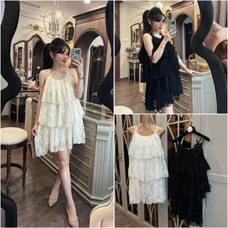 Váy Dây Bèo Tầng Xinh L1