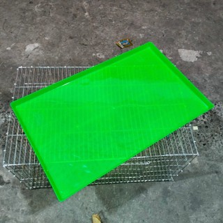 Khay nhựa 50x80 hứng phân chim, phân gà loại dẻo