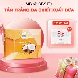 Tắm trắng da chiết xuất Dừa giúp bật tone da, mịn màng đầy sức sống S-White 125g