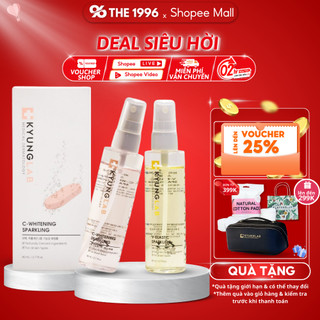 Xịt dưỡng khoá ẩm căng bóng KyungLab V–Elastic Sparkling, Thúc đẩy trẻ hoá làn da 80ml
