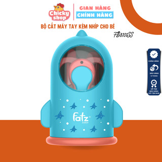 Bộ dụng cụ cắt móng tay kèm nhíp cho bé fatzbaby fb8101ss 4 món
