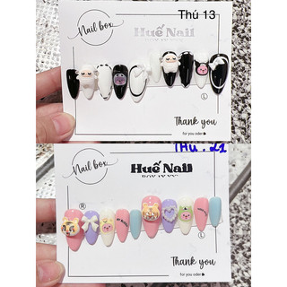 NAILBOX thiết kế sơn gel. móng giả .hoạt hình.thú cute