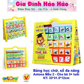 Bảng học chữ số đa năng Antona Mẫu 2 - Hàng chính hãng