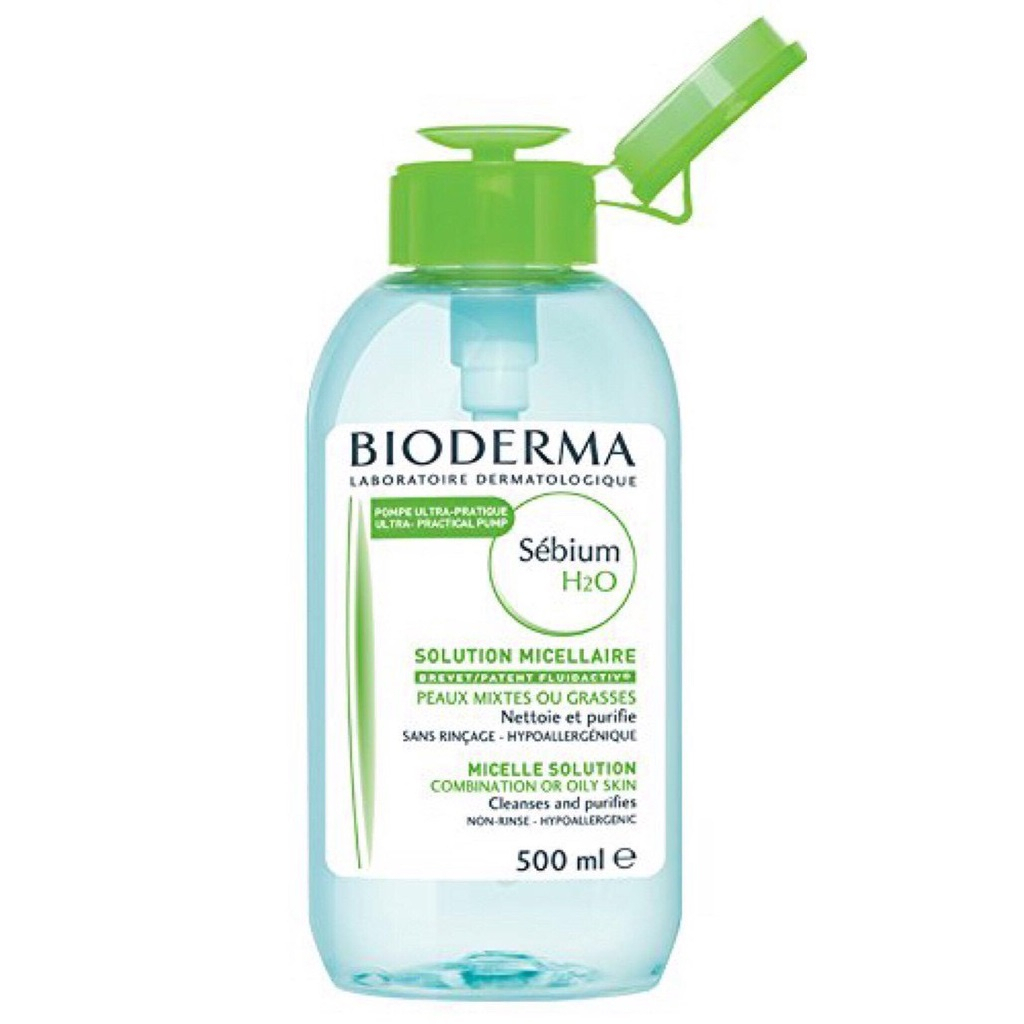 Nước Tẩy Trang Bioderma Chính Hãng Cho Da Mụn, Nhạy Cảm 500Ml | BigBuy360 - bigbuy360.vn
