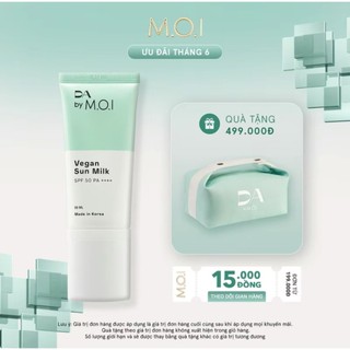 Kem Chống Nắng Thuần Chay DA BY M.O.I Vegan Sunmilk 50ml