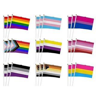 Cờ LGBT cầm tay đa sắc