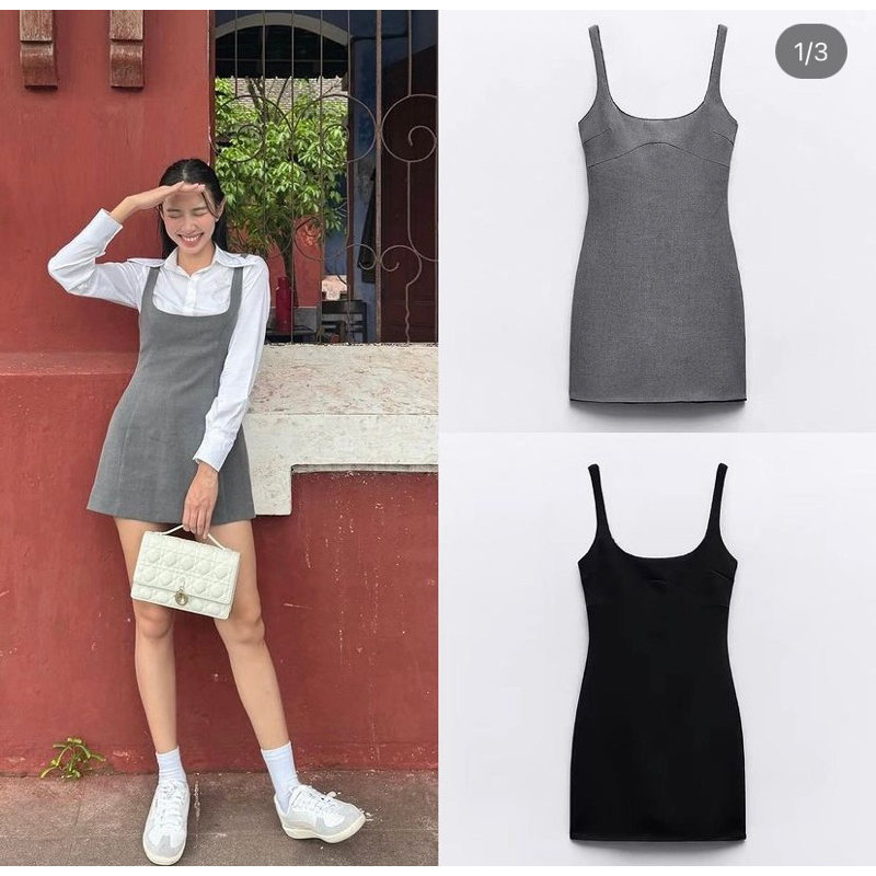 Đầm ngắn 2 dây