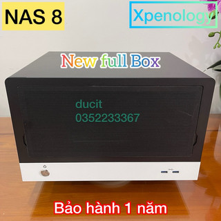 NAS 8 bay J6412 2.60Ghz, 2 LAN 2.5Gb, Xpenology, Synology, lưu trữ mạng