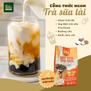 Bột pha trà sữa Fine Food dùng pha trà sữa