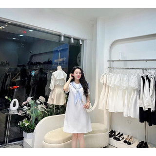 [ảnh thật] Váy suông thuỷ thủ