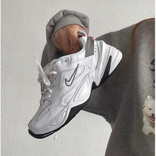 Giày thể thao sneaker m2k tekno trắng gót đen