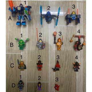 Lego minifigures nhân vật nexo knight hàng chính hãng