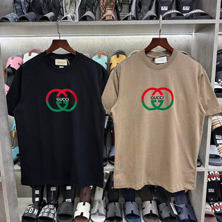 Áo cộc cotton Gc in logo ngực bản sc mới hot trend 2024 - Ninh Shop