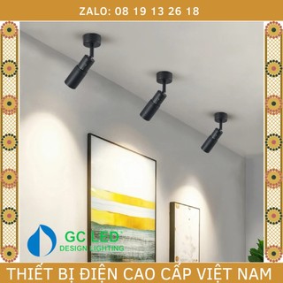  Đèn rọi Zoom GC LED, điều chỉnh góc chiếu từ 10-60 độ, có đế ngồi gắn trần, mã GC-Zoom02, bảo hành 2 năm