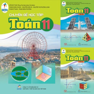 Sách - trọn bộ 3 quyển toán lớp 11 sách giáo khoa + chuyên đề - cánh diều